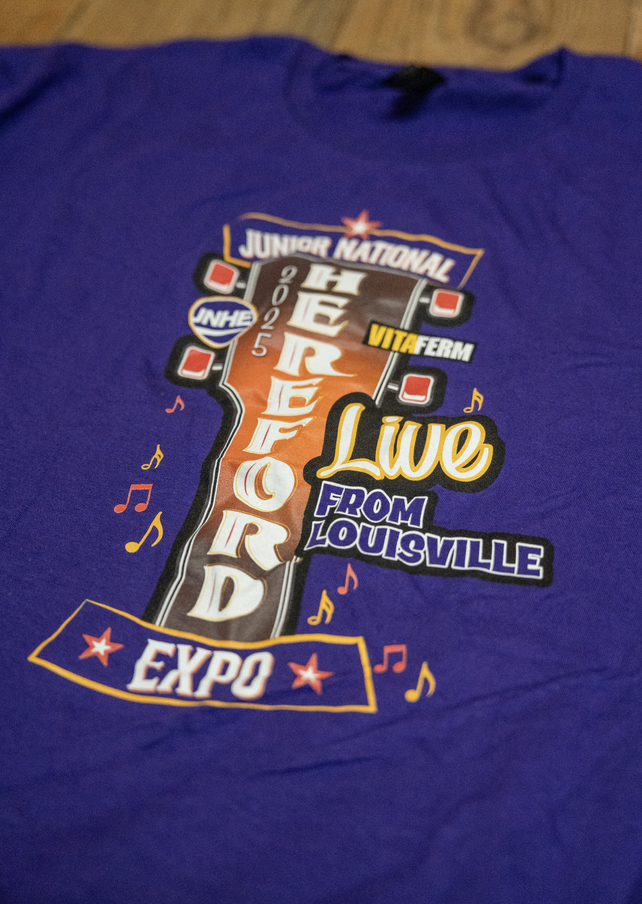 Purple 2025 Hereford Expo Live Louisville Tee (Adult)
