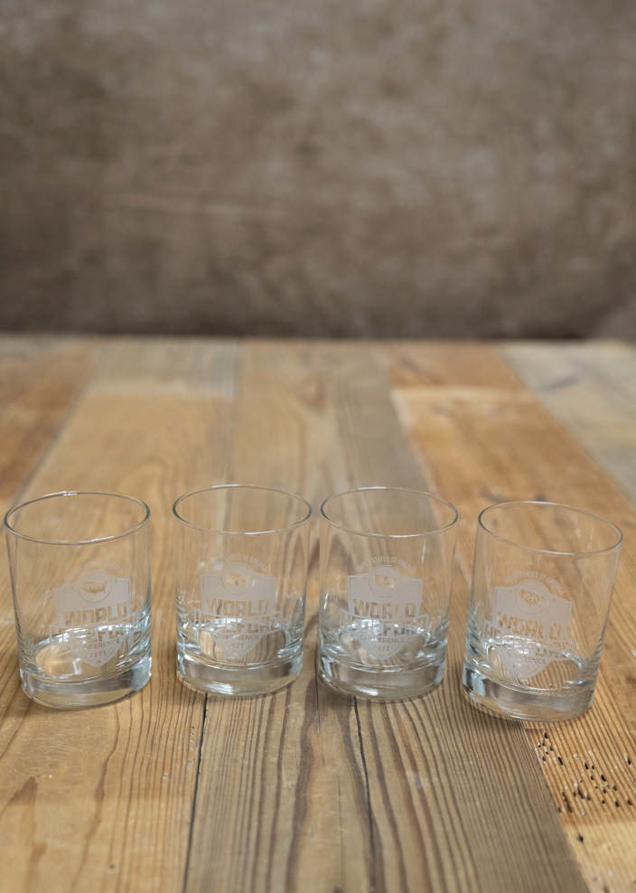 AHA Whiskey Glasses Set of 4