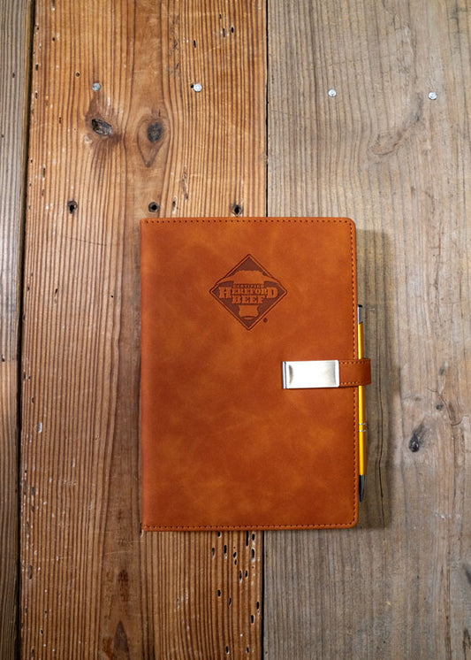 CHB Journal with pen