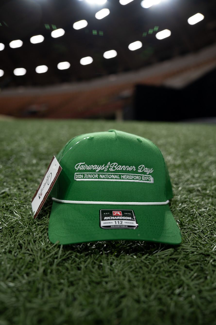 Fairways & Banner Days Emroidered Rope Hat