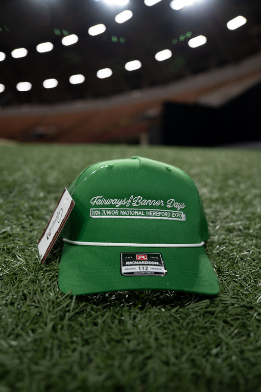 Fairways & Banner Days Emroidered Rope Hat