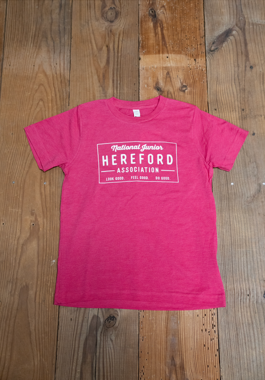 NJHA Feel Good T-shirt Hot Pink Youth