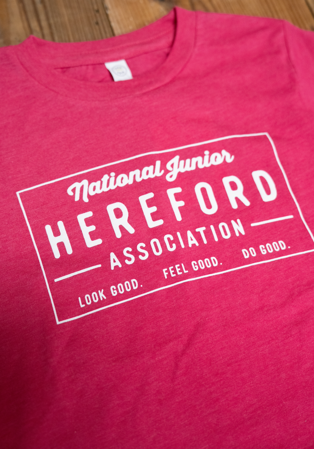 NJHA Feel Good T-shirt Hot Pink Youth