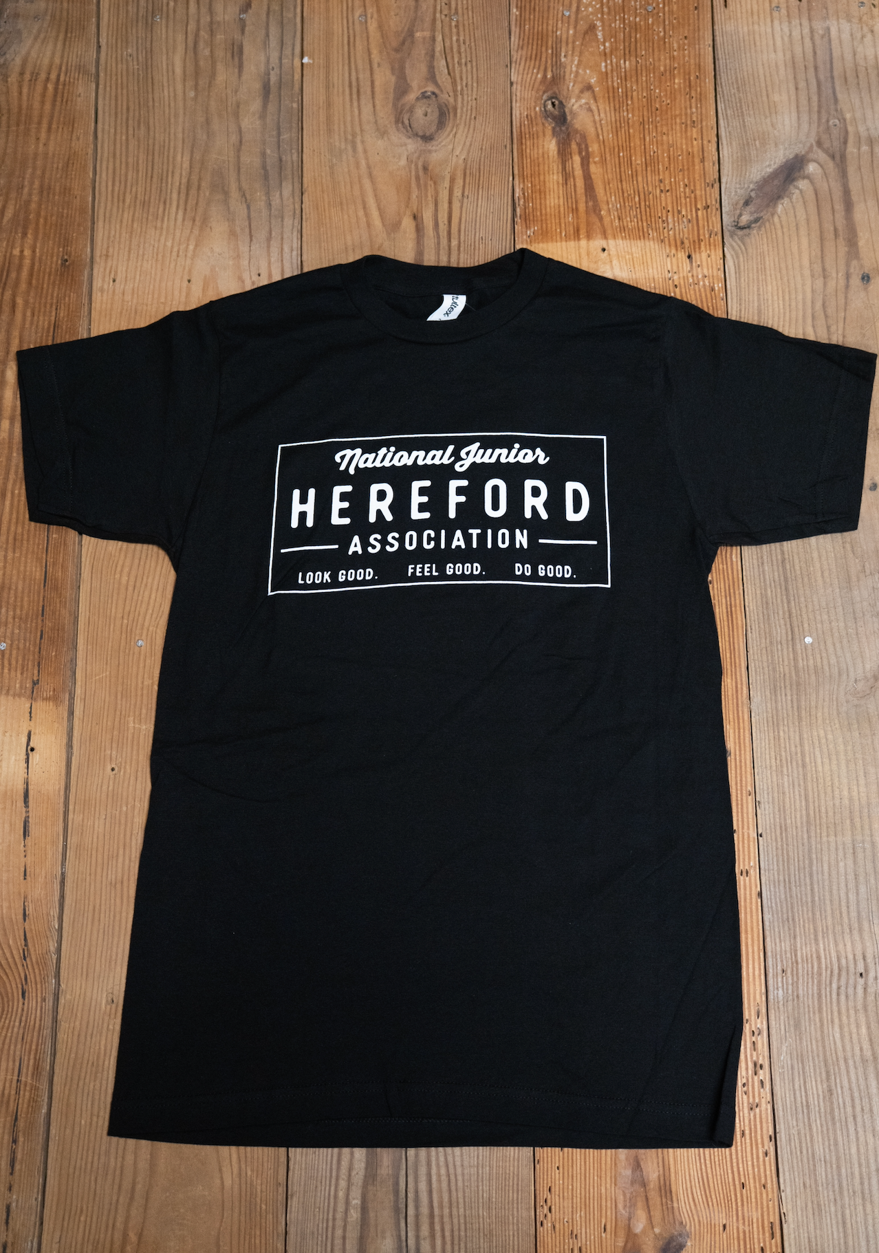 NJHA Feel Good T-shirt Black Adult