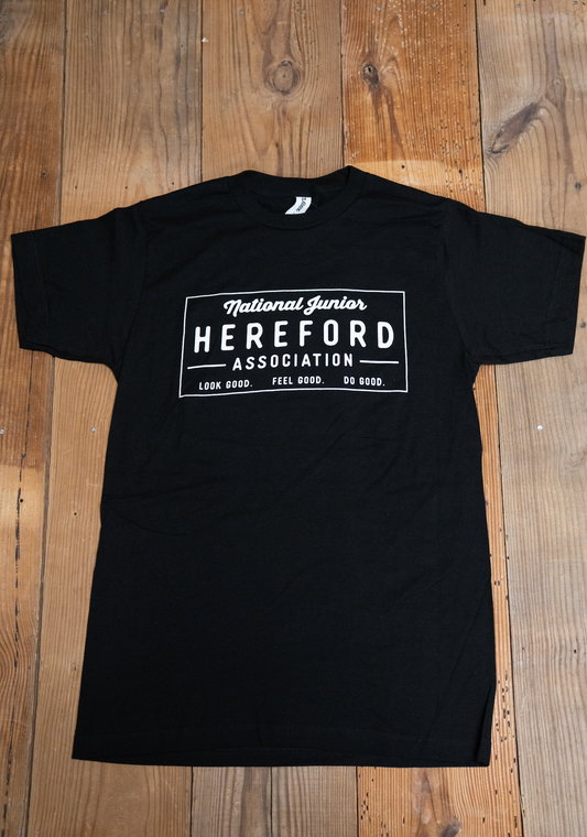 NJHA Feel Good T-shirt Black Adult