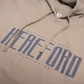 Retro NJHA Hereford Logo Hoodie-Cement