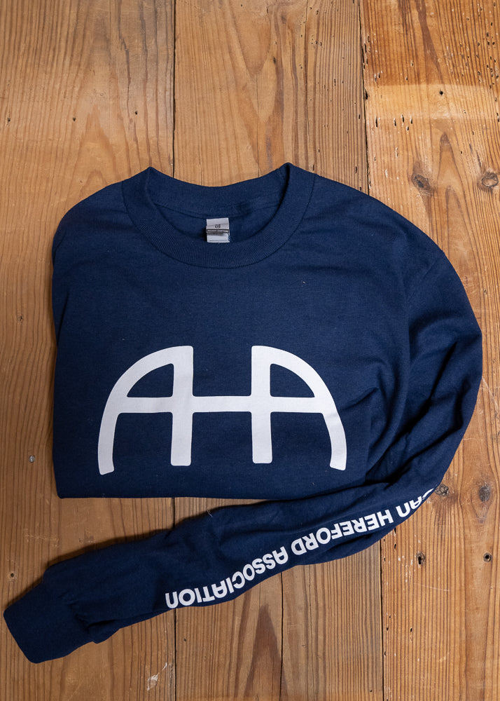 AHA Logo Long-sleeve Navy Tee