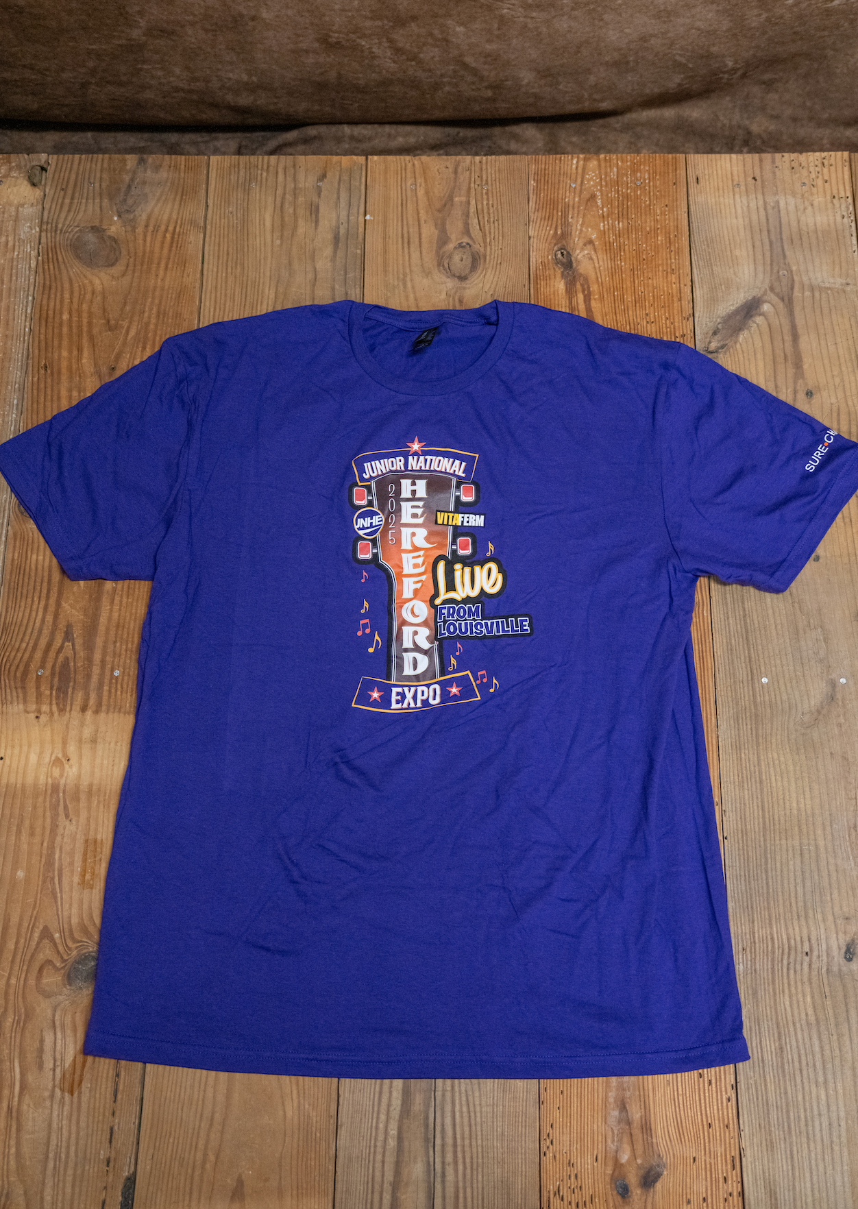 Purple 2025 Hereford Expo Live Louisville Tee (Adult)