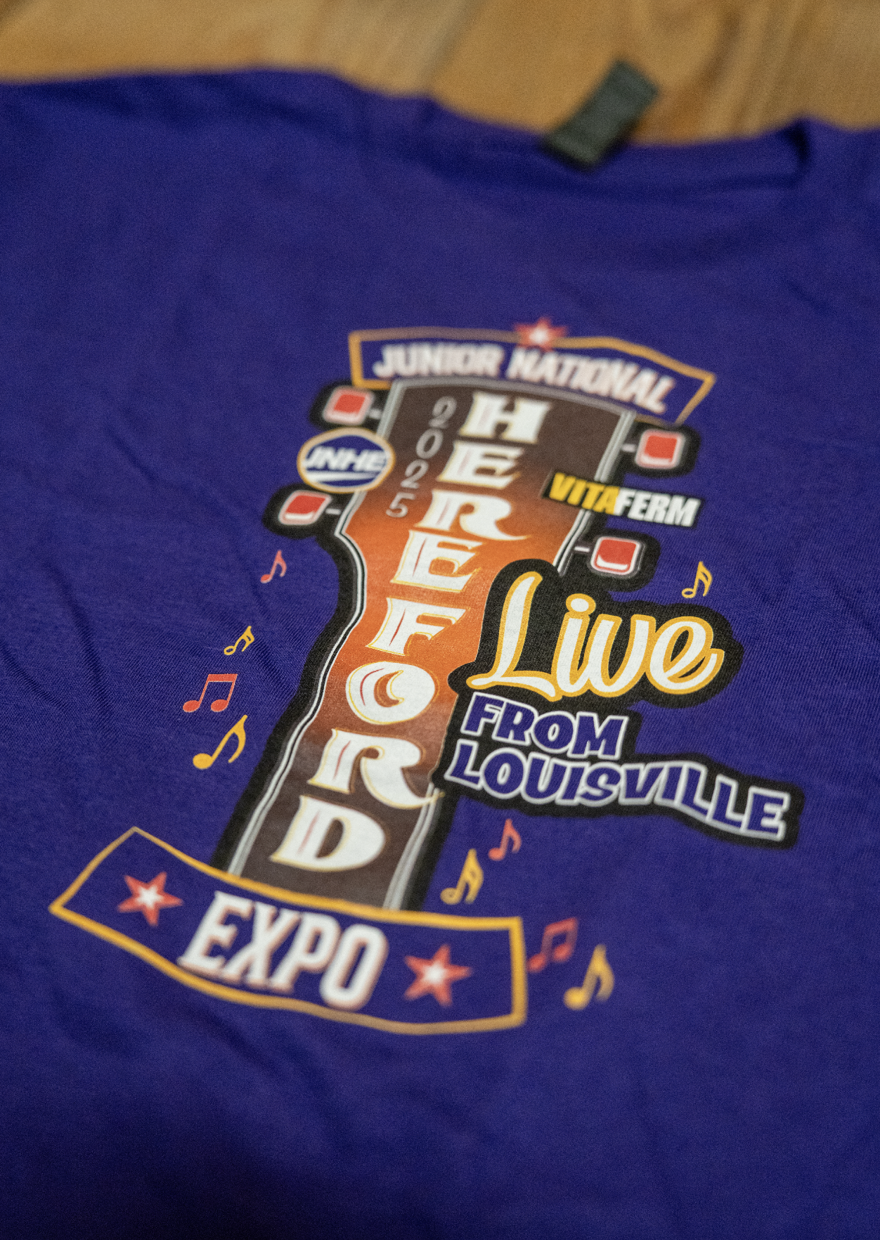 Purple 2025 Hereford Expo Live Louisville Tee (Youth)