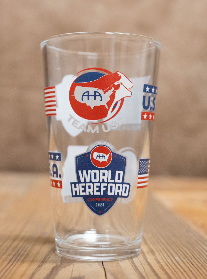 World Hereford Conference Pint Glass