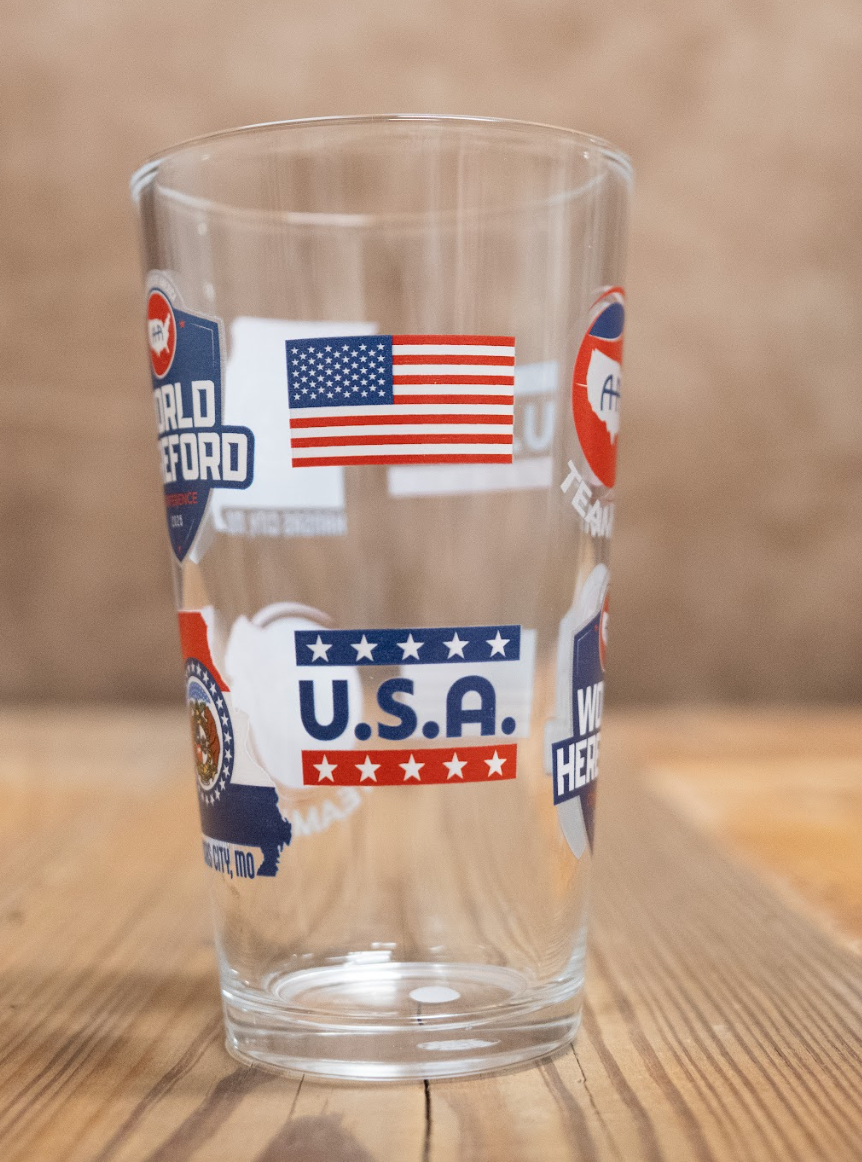 World Hereford Conference Pint Glass