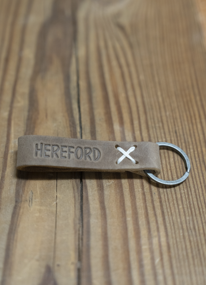 Hereford Keychain