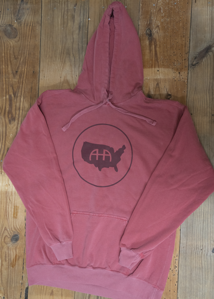 AHA USA Crimson Hoodie