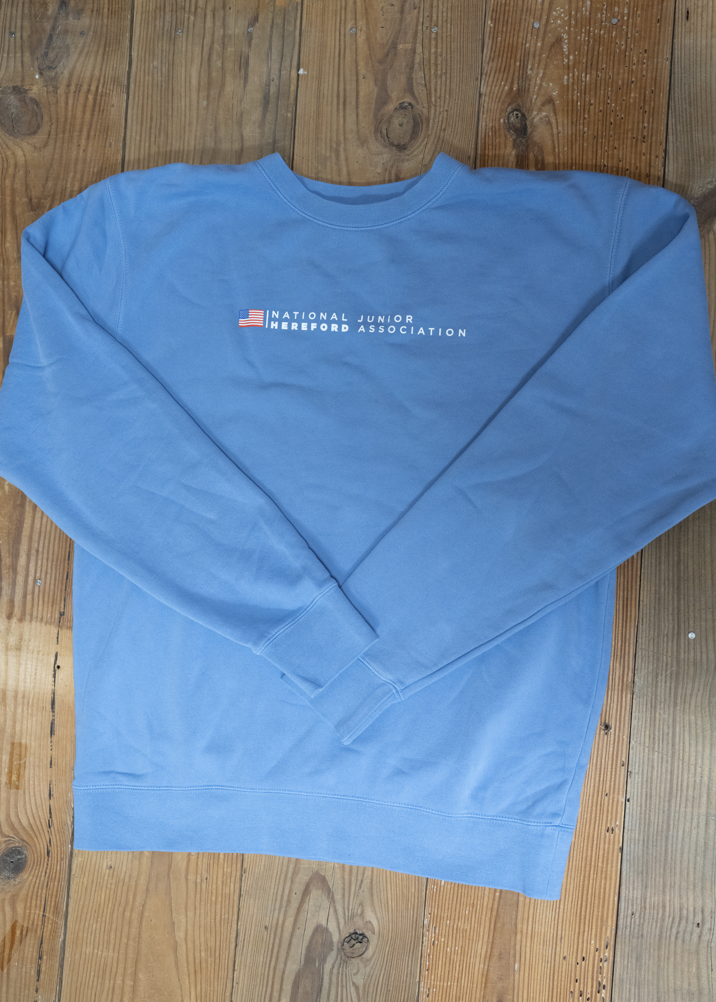 NJHA Blue Crewneck Sweatshirt