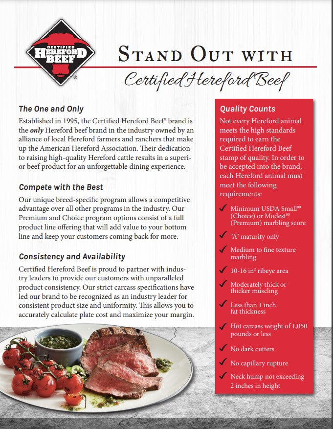 CHB Fact Sheet (set of 50)